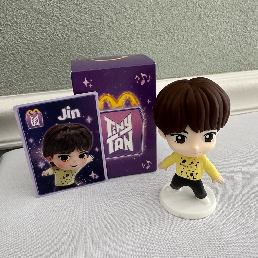 Tiny Tan BTS Jin happy meal figurine